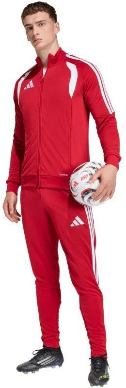 adidas Tiro 26 lygos treniruočių vyriškas džemperis raudonas JY7212