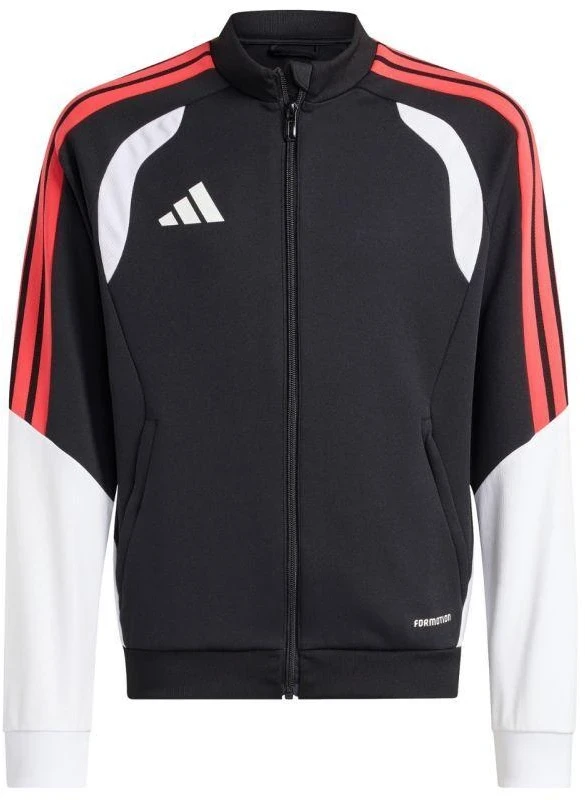 adidas Tiro 26 Vaikų džemperis (Konkurencinės treniruotės) Juoda, balta ir raudona KC3791