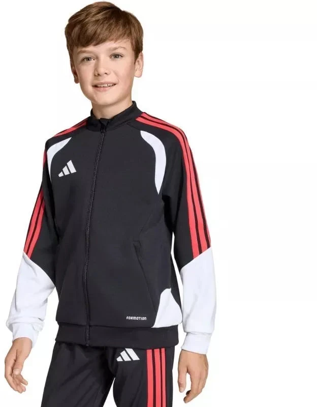 adidas Tiro 26 Vaikų džemperis (Konkurencinės treniruotės) Juoda, balta ir raudona KC3791