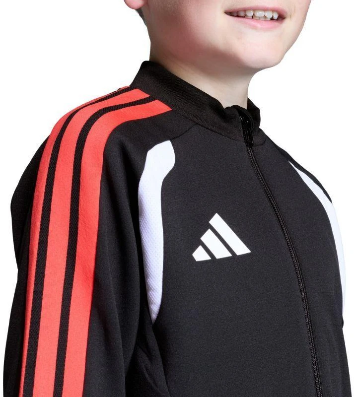 adidas Tiro 26 Vaikų džemperis (Konkurencinės treniruotės) Juoda, balta ir raudona KC3791