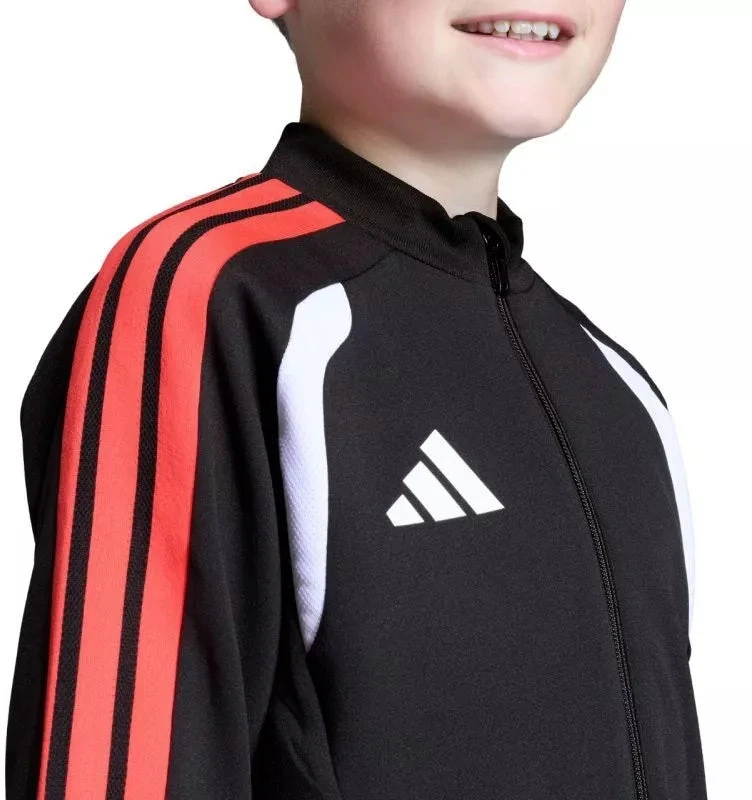 adidas Tiro 26 Vaikų džemperis (Konkurencinės treniruotės) Juoda, balta ir raudona KC3791