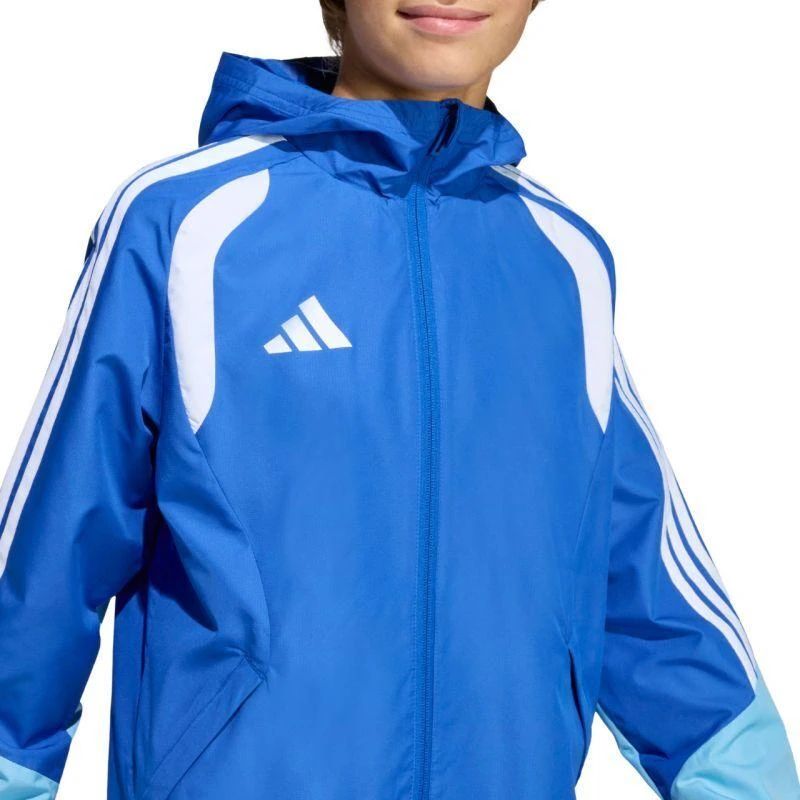 adidas Tiro 26 Vaikų striukė varžyboms atspari visoms oro sąlygoms Mėlyna KB0157