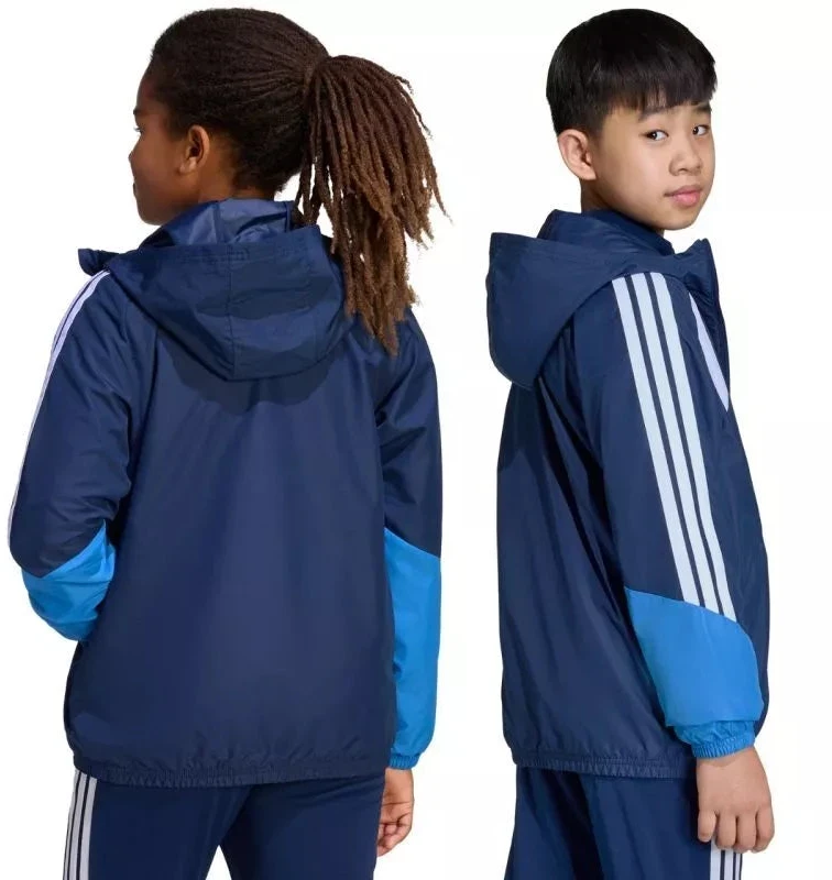 adidas Tiro 26 Varžybinė Visų Orų Vaikams Striukė Mėlyna JL7300