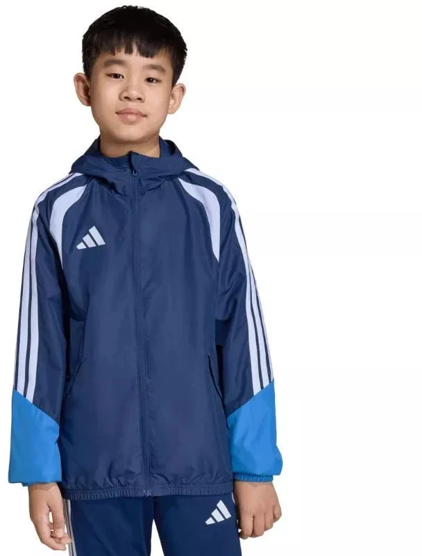 adidas Tiro 26 Varžybinė Visų Orų Vaikams Striukė Mėlyna JL7300