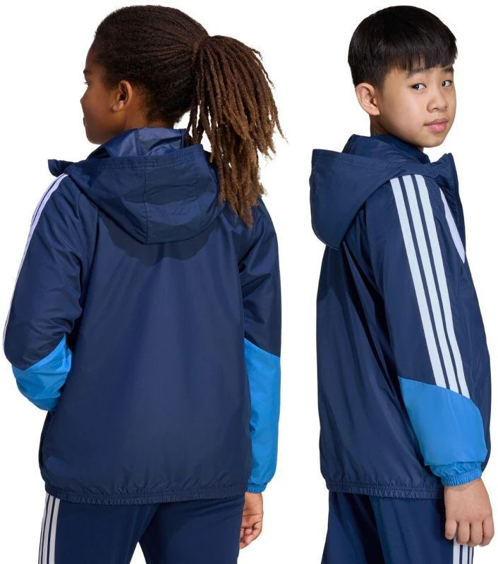 adidas Tiro 26 Varžybinė Visų Orų Vaikams Striukė Mėlyna JL7300