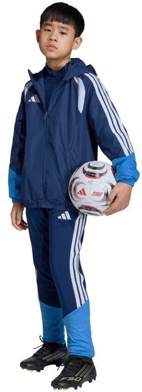 adidas Tiro 26 Varžybinė Visų Orų Vaikams Striukė Mėlyna JL7300