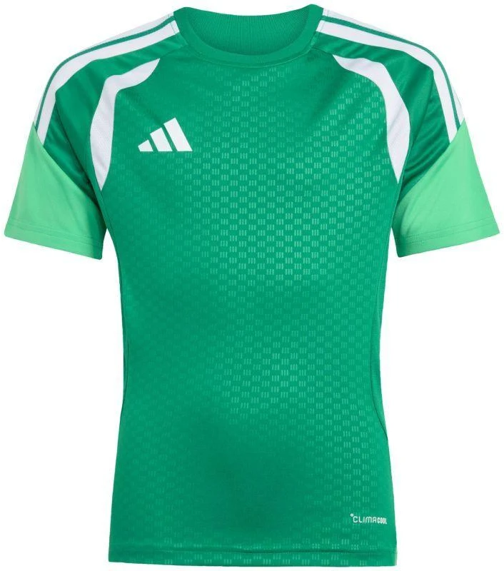 adidas Tiro 26 Varžybinių treniruočių marškinėliai vaikams Žali KA7606