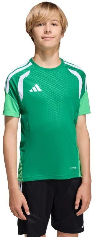 adidas Tiro 26 Varžybinių treniruočių marškinėliai vaikams Žali KA7606