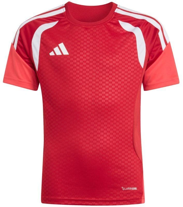 adidas Tiro 26 Varžyboms ir treniruotėms vaikiškas T-shirt raudonas KA7601