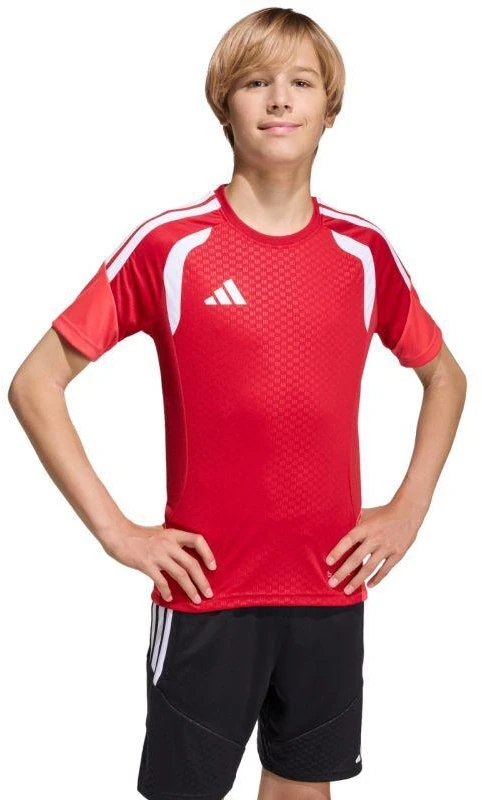 adidas Tiro 26 Varžyboms ir treniruotėms vaikiškas T-shirt raudonas KA7601