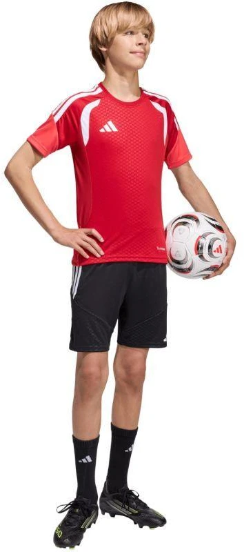 adidas Tiro 26 Varžyboms ir treniruotėms vaikiškas T-shirt raudonas KA7601