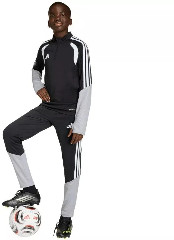 adidas Tiro 26 Varžybų ir treniruočių vaikiškos kelnės juodos KA5134
