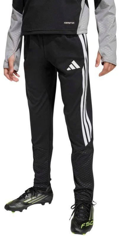 adidas Tiro 26 Varžybų treniruočių kelnės vaikams, juodos ir baltos, KA5133