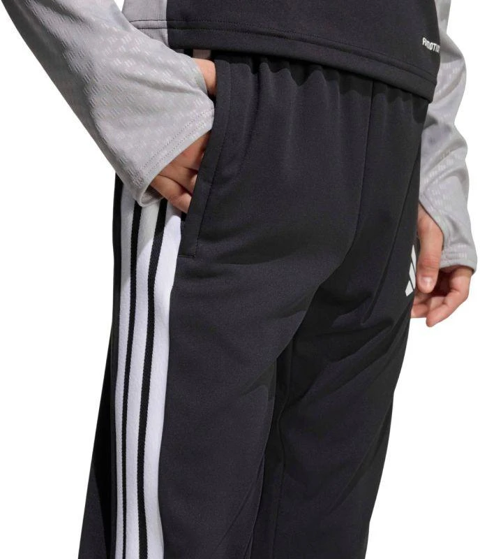 adidas Tiro 26 Varžybų treniruočių kelnės vaikams, juodos ir baltos, KA5133
