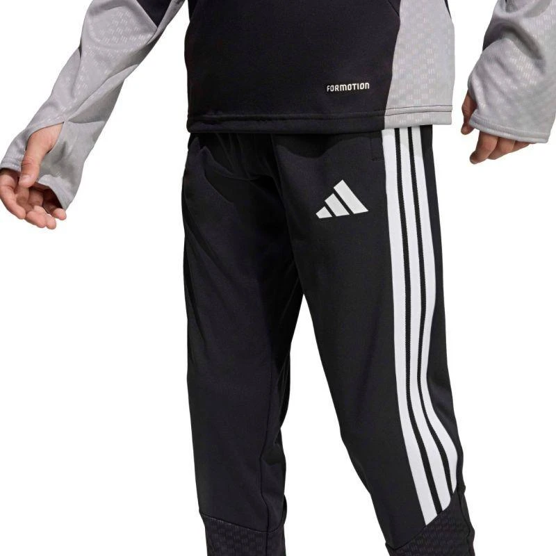 adidas Tiro 26 Varžybų treniruočių kelnės vaikams, juodos ir baltos, KA5133