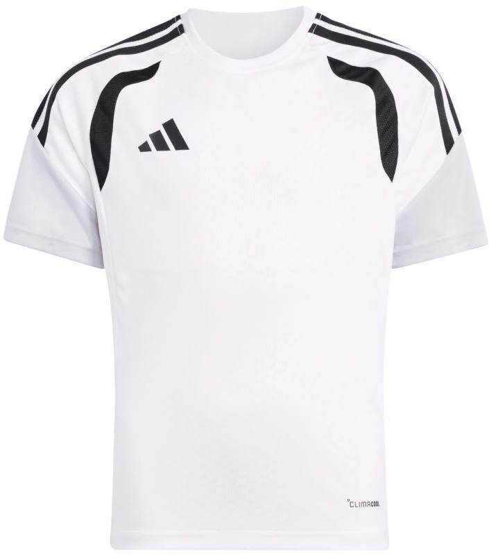 adidas Tiro 26 Varžybų treniruočių marškinėliai vaikams, balti ir juodi, KA7603