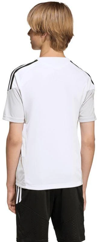 adidas Tiro 26 Varžybų treniruočių marškinėliai vaikams, balti ir juodi, KA7603