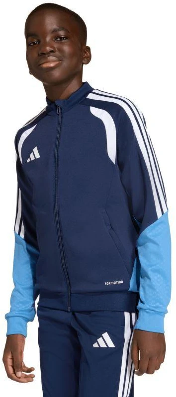 adidas Tiro 26 Varžybų Treniruočių tamsiai mėlynas džemperis vaikams JN2322