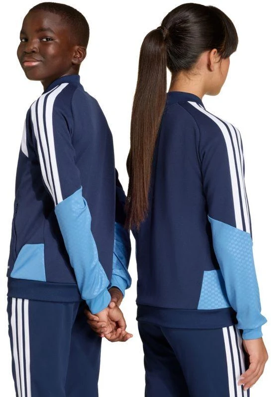 adidas Tiro 26 Varžybų Treniruočių tamsiai mėlynas džemperis vaikams JN2322
