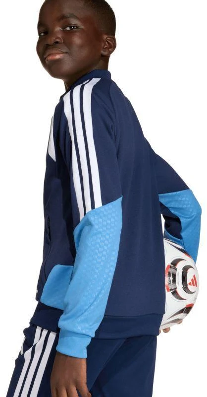 adidas Tiro 26 Varžybų Treniruočių tamsiai mėlynas džemperis vaikams JN2322