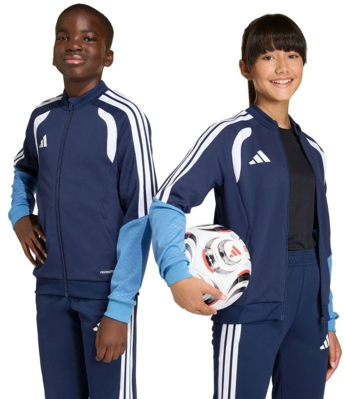 adidas Tiro 26 Varžybų Treniruočių tamsiai mėlynas džemperis vaikams JN2322
