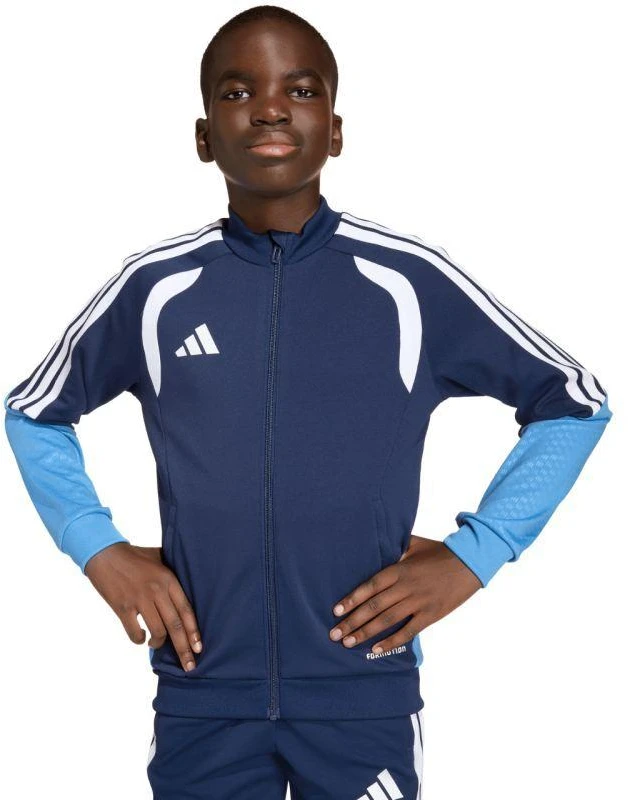 adidas Tiro 26 Varžybų Treniruočių tamsiai mėlynas džemperis vaikams JN2322