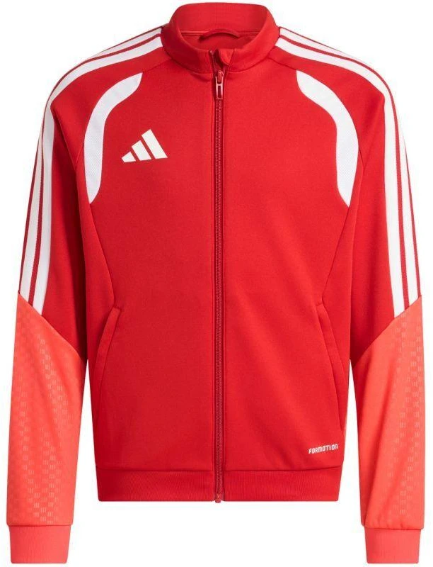 adidas Tiro 26 Varžybų treniruočių vaikiškas džemperis raudonas KA7710