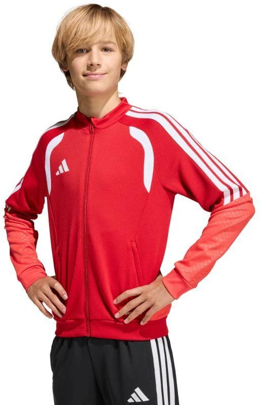 adidas Tiro 26 Varžybų treniruočių vaikiškas džemperis raudonas KA7710