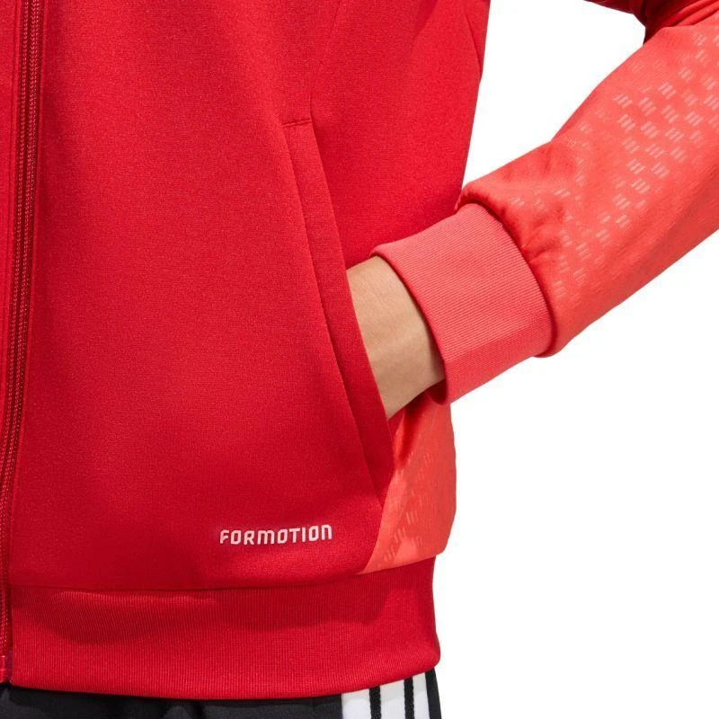 adidas Tiro 26 Varžybų treniruočių vaikiškas džemperis raudonas KA7710