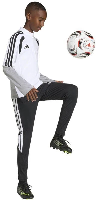 adidas Tiro 26 Varžybų treniruočių viršutinė dalis vaikams, balta ir pilka KA7577