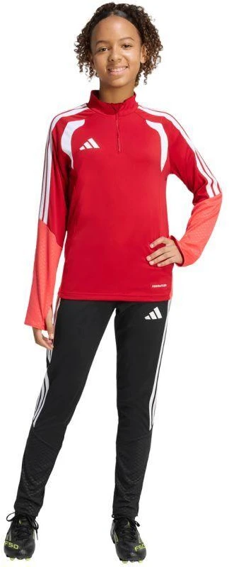 adidas Tiro 26 Varžybų treniruočių viršutinė dalis, raudonai-oranžinė, vaikams, džemperis KA7571