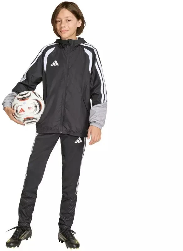 adidas Tiro 26 Varžybų visų orų vaikiška striukė Juoda KB0156
