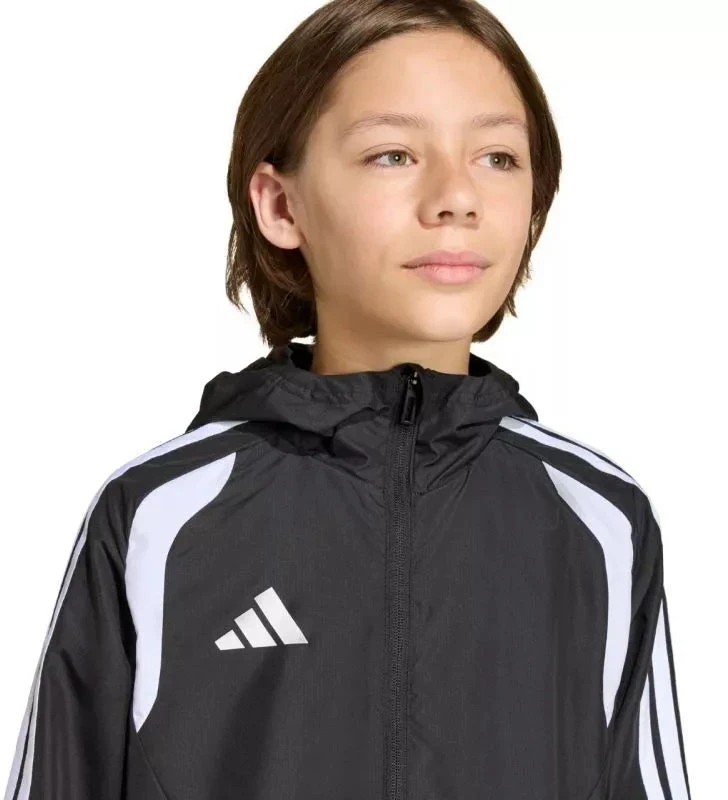 adidas Tiro 26 Varžybų visų orų vaikiška striukė Juoda KB0156