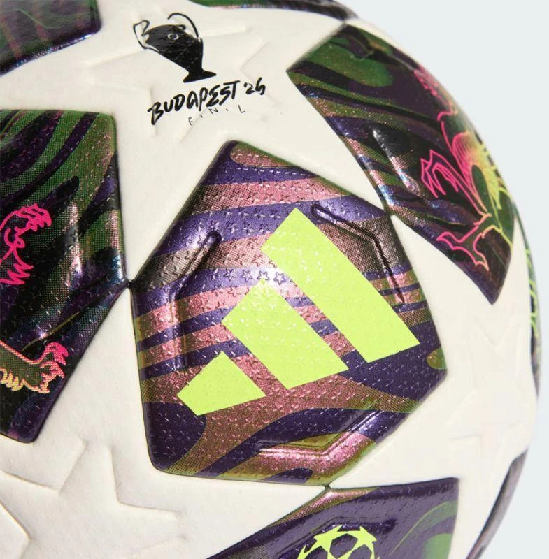 adidas UCL 25/26 Final Pro Violetinis ir Baltas JX9077 Futbolo Kamuolys