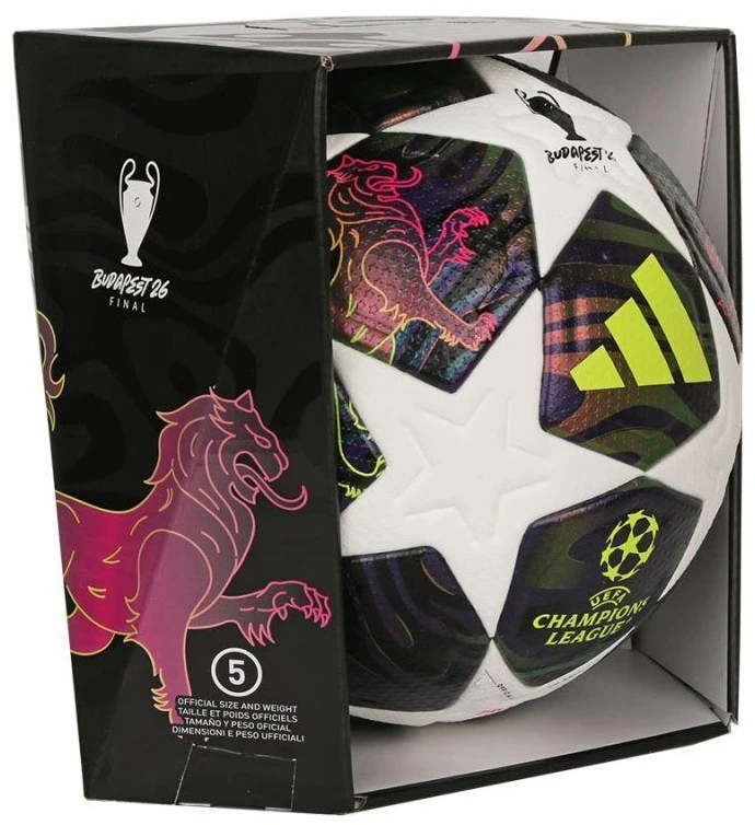 adidas UCL 25/26 Final Pro Violetinis ir Baltas JX9077 Futbolo Kamuolys