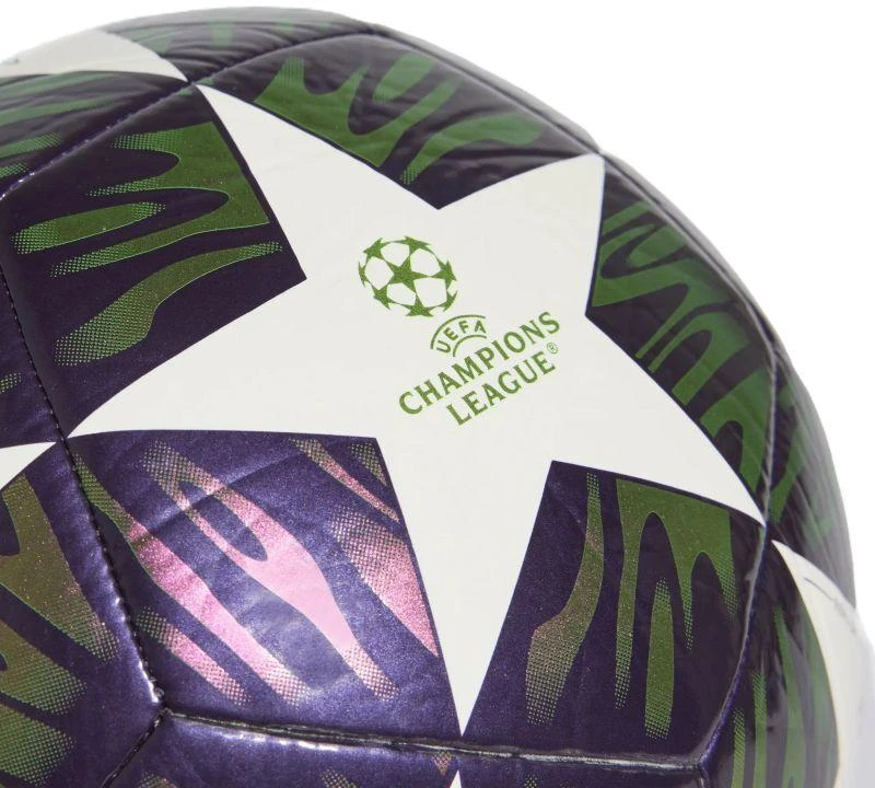 Adidas UCL 25/26 Finalinis futbolo kamuolys Violetinė, Žalia ir Balta KT0658