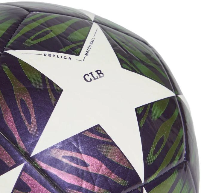 Adidas UCL 25/26 Finalinis futbolo kamuolys Violetinė, Žalia ir Balta KT0658