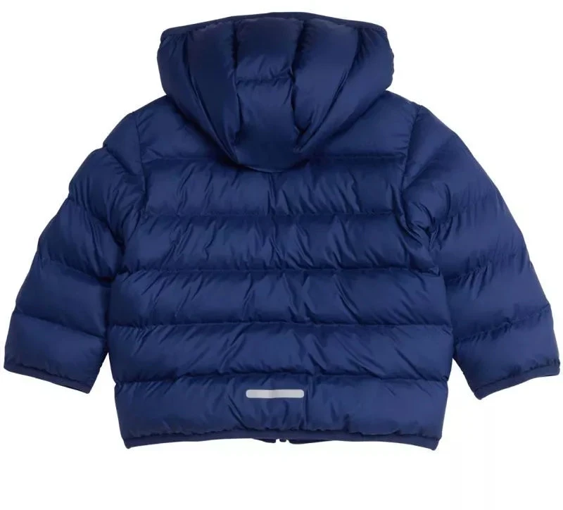 Adidas vaikiška striukė su sintetiniu pūku, tamsiai mėlyna, JL7392