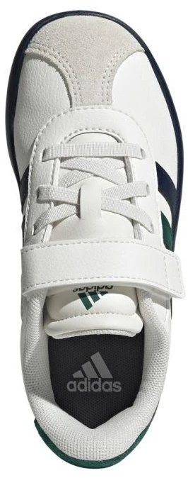 Adidas VL Court 3.0 riedlentininkų bateliai vaikams, balti, IH3957