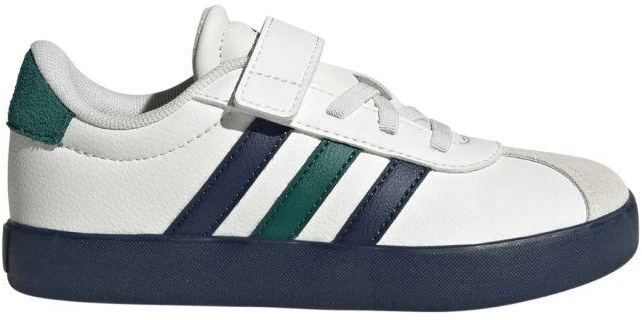 Adidas VL Court 3.0 riedlentininkų bateliai vaikams, balti, IH3957