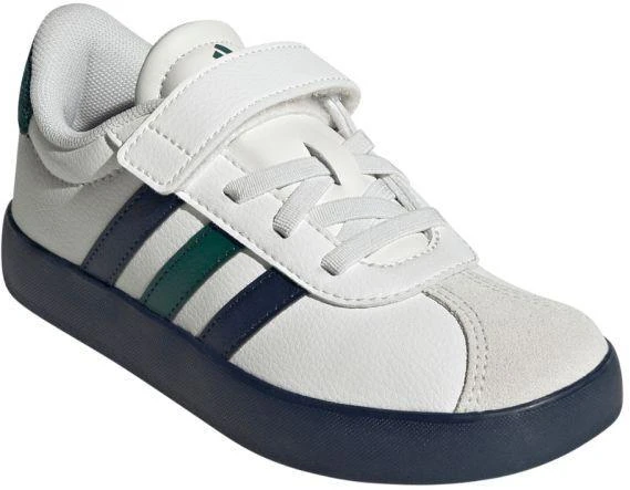Adidas VL Court 3.0 riedlentininkų bateliai vaikams, balti, IH3957