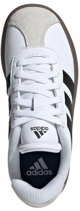 Adidas VL Court 3.0 vaikiški bateliai balti ID9062