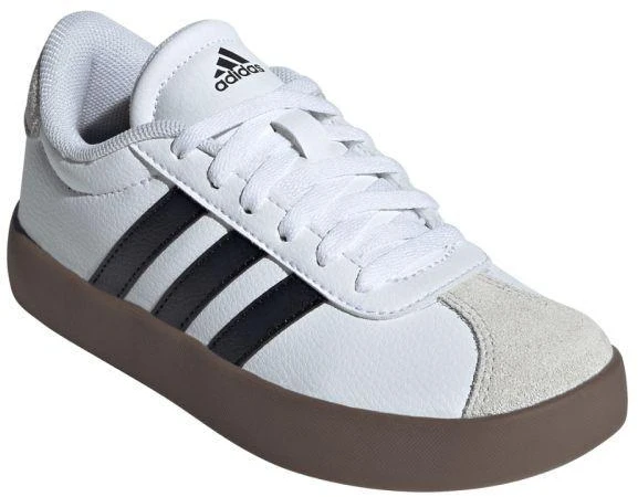 Adidas VL Court 3.0 vaikiški bateliai balti ID9062