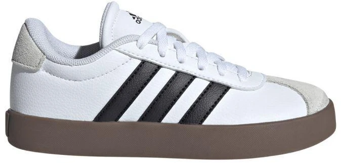 Adidas VL Court 3.0 vaikiški bateliai balti ID9062