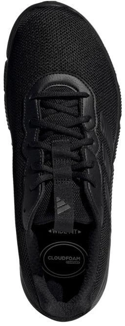 Adidas Vyriški Cloudfoam Flex bateliai su raišteliais, juodi HQ4855