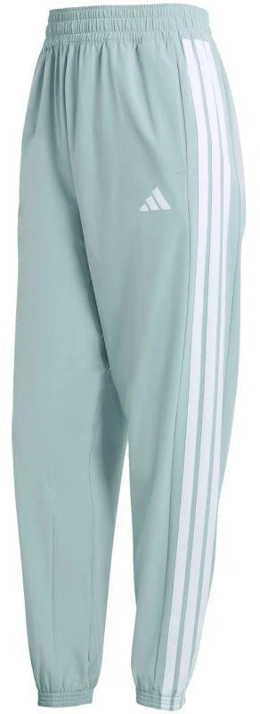 adidas Workout Essentials 3-Stripes austos moteriškos kelnės, mėtų spalvos, KC5494