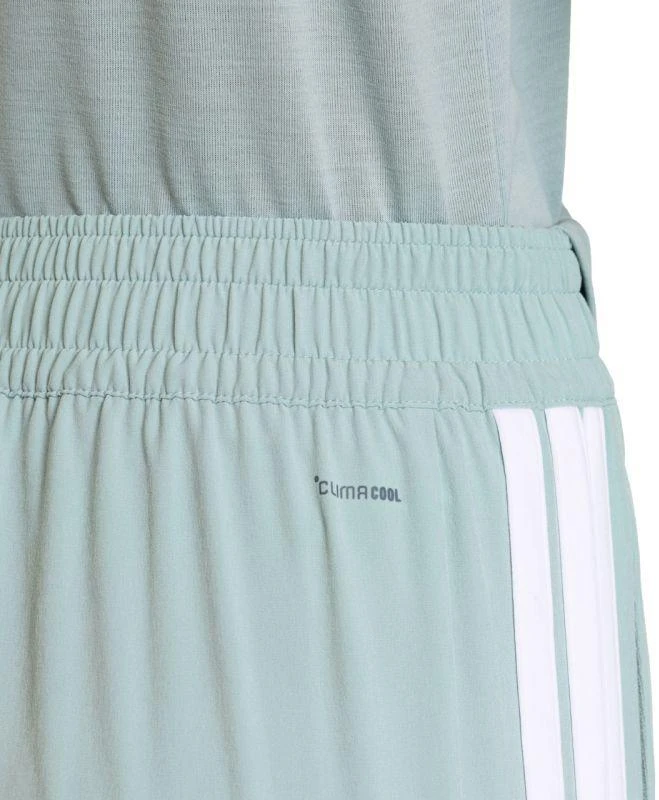 adidas Workout Essentials 3-Stripes austos moteriškos kelnės, mėtų spalvos, KC5494