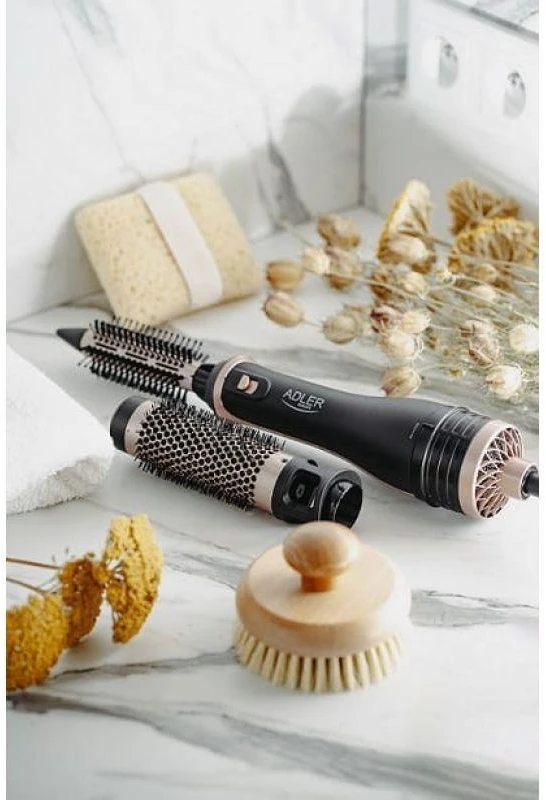 Adler | Hair Styler | AD 2026 | Barrel diameter 21/38 mm | 1200 W | Juodas