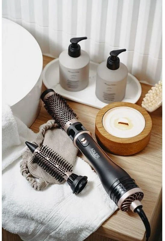 Adler | Hair Styler | AD 2026 | Barrel diameter 21/38 mm | 1200 W | Juodas
