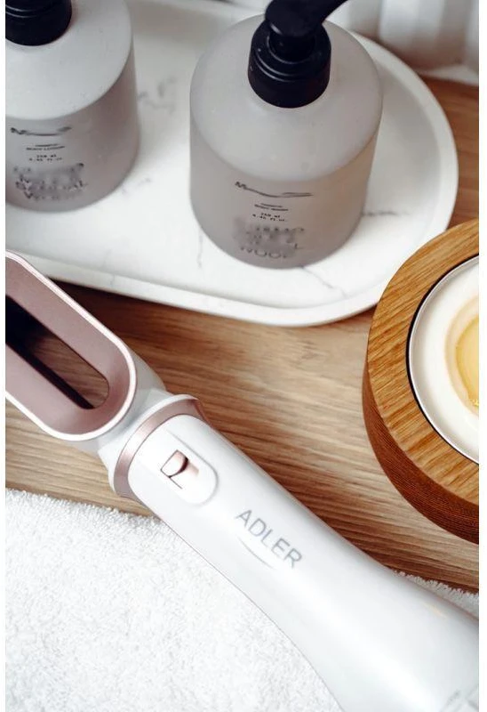 Adler | Plaukų formuotojas 5 viename | AD 2027 | 1200 W | Pearl Baltas/Rose Gold